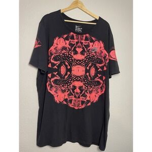 The Nike Tee Fluorescent Animal Graphic Black T-shirt 717346-010 2XL